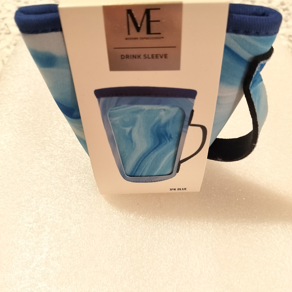 ME Makeover Essentials Blue Drink Sleeve